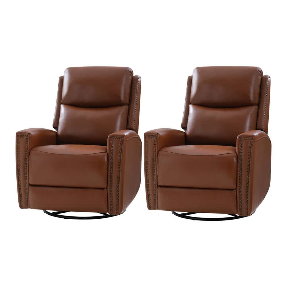 REGAL new clasic uチップ　ブラウン　25.5 JAYDEN CREATION Regina 30.31 in. Wide Brown Genuine Leather Swivel