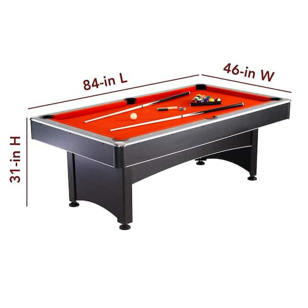  RACK Scorpius 7-Foot Multi Game Billiard/Pool with