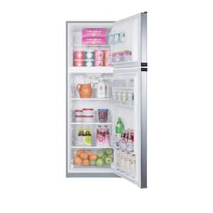 8.8 cu.ft. Top Freezer Refrigerator in Stainless Steel, Counter Depth
