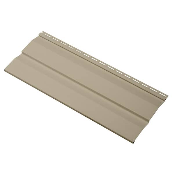 Unbranded Double 4.5 in. x 145 in. Wicker Dutch Lap Vinyl Siding
