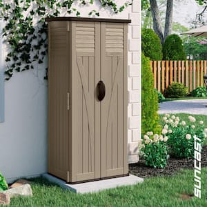 2 ft. 8.25 in. X 2 ft. 1.5 in X 6 ft. Resin Vertical Storage Shed