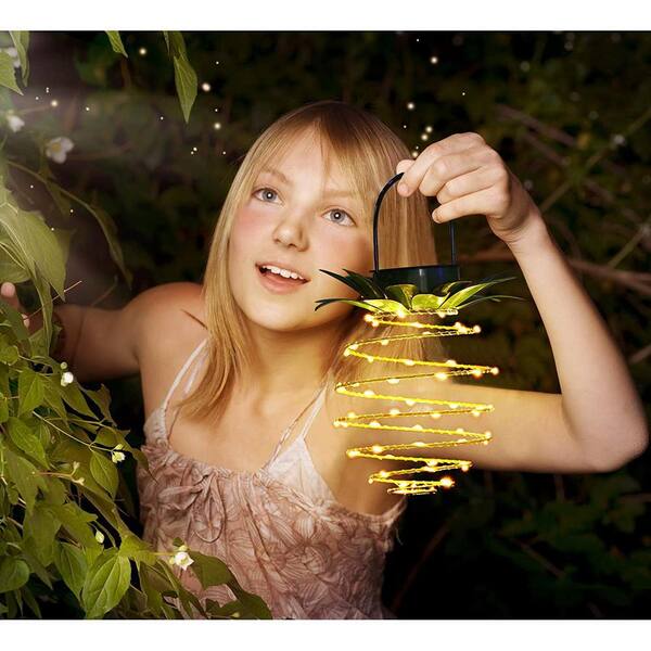 SOWAZ 60 LED Yellow Light Color Christmas Pineapple Hanging Lights