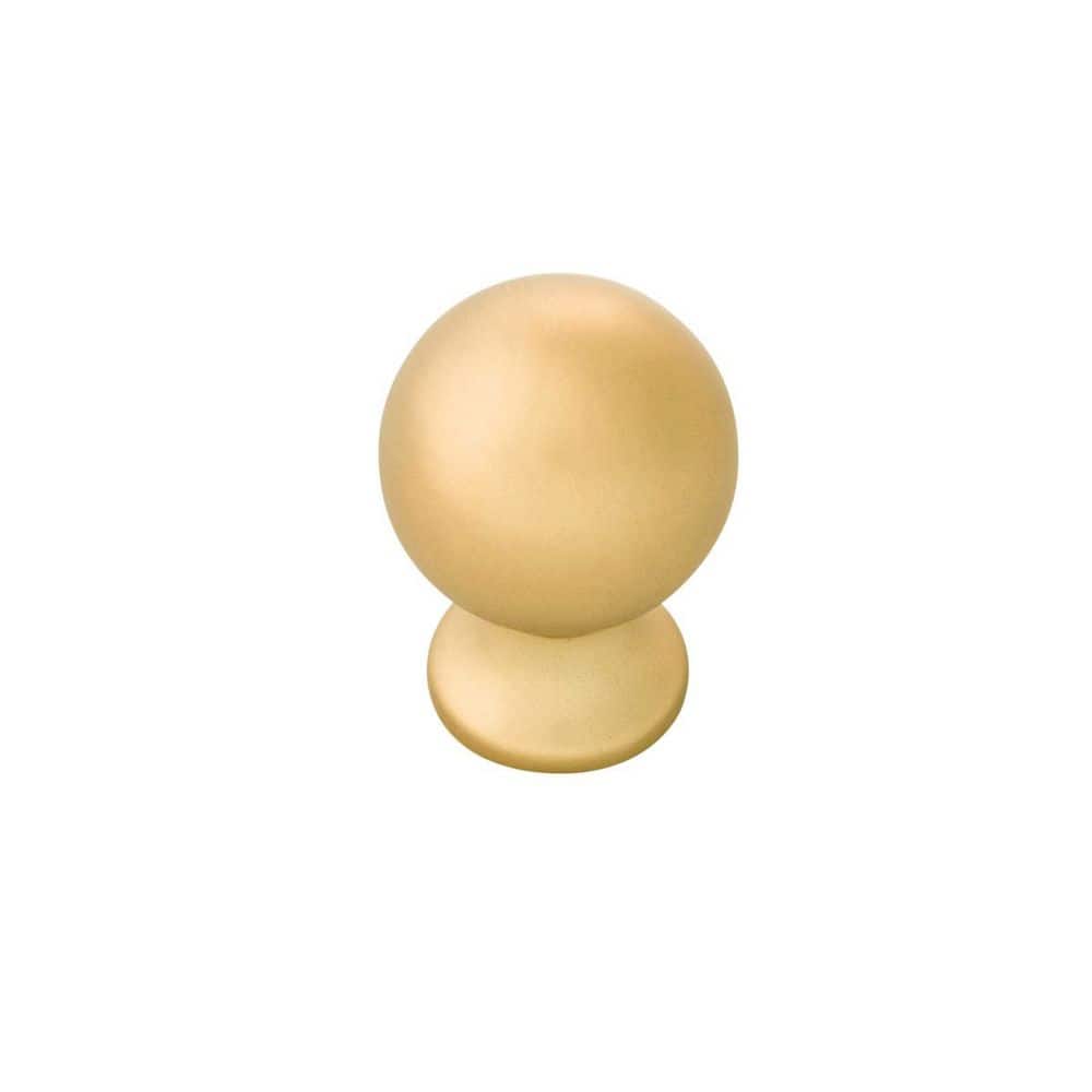 Fuller Collection 1 in. Brushed Golden Brass Round Cabinet Knob price history on PriceWatchPro