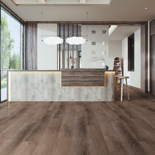 Mableton 28 MIL x 9 in. W x 60 in. L Click Lock Waterproof Luxury Vinyl Plank Flooring (22.64 sq. ft./case)