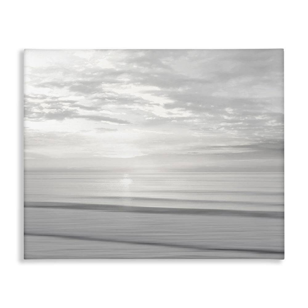 Soft Serene Beach Reflection by Maggie Olsen Unframed Nature Graphic Art Print 24 in. x 30 in. price history on PriceWatchPro