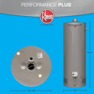 Performance Plus 40 Gal. Tall 9-Year 40,000 BTU Natural Gas Tank Water Heater