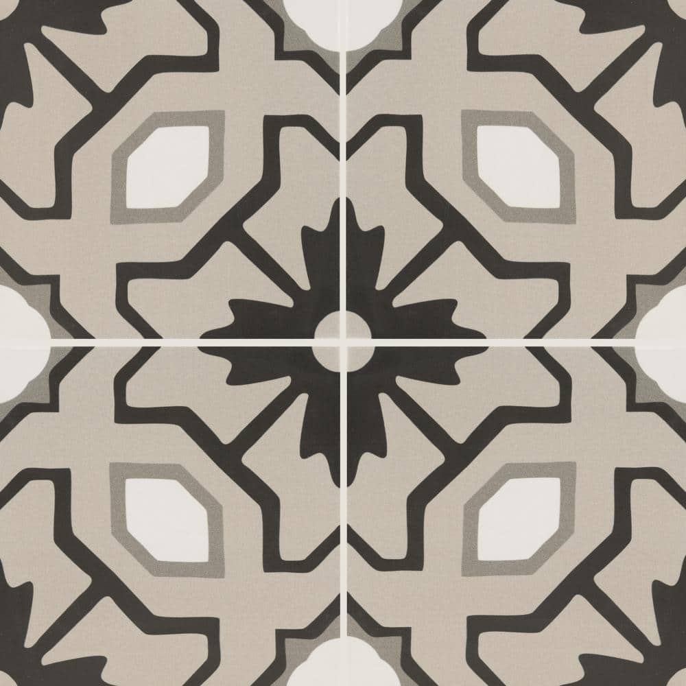 Reviews for MSI Tahari 8 in. x 8 in. Matte Porcelain Encaustic Floor