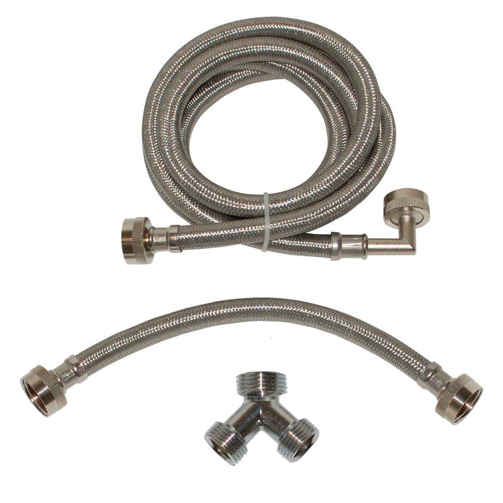 Everbilt 6 ft. Stainless Steel Steam Dryer Installation Kit 98285 The