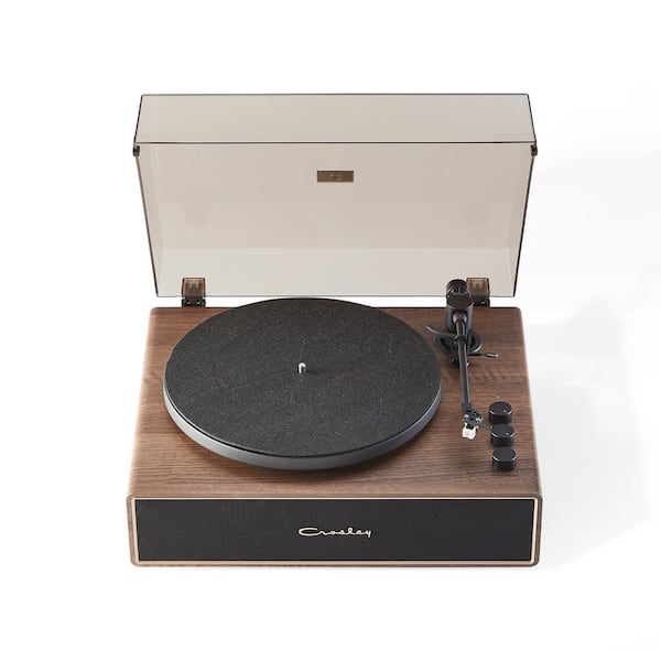 Crosley Stave Record Player in Walnut CR6046A-WAGL - The Crosley Stave Record Player in Walnut CR6046A-WAGL - The