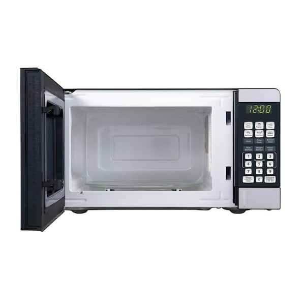 Impecca CM0772W CM-0772W 18 Countertop Microwave with 0.7 cu. ft