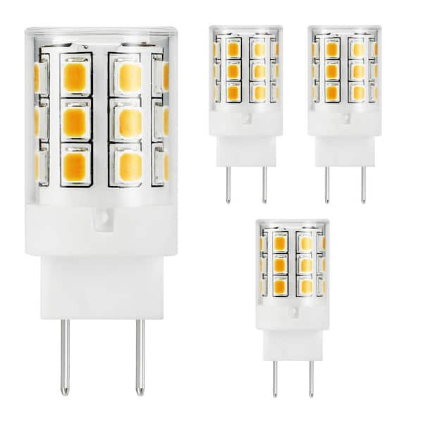 25-Watt Equivalent Warm White (3000K) Specialty LED T4 G8 Bi-Pin Base Dimmable Light Bulb (4-Pack)