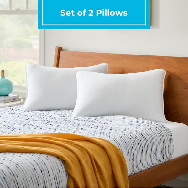 MyPillow Cotton Classic Standard Bed Pillow, Pack of 2 