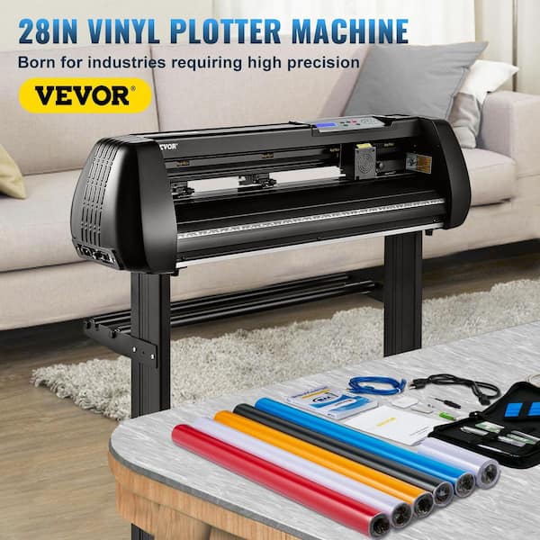 VEVOR Vinyl Cutter Machine 14 in. Adjustable Force and Speed