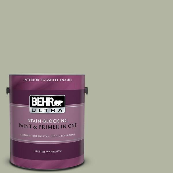 BEHR ULTRA 1 gal. #UL210-6 Environmental Eggshell Enamel Interior Paint and Primer in One