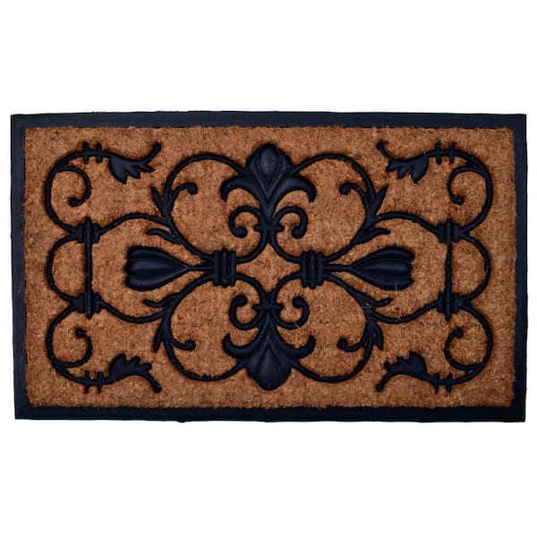 30 in. x 18 in. Coir;Rubber Outdoor Door Mat