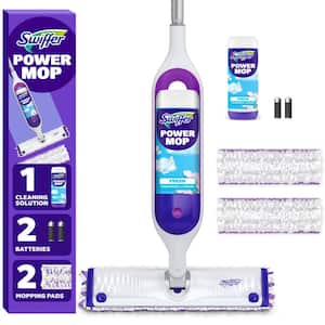 Power Mop Starter Kit (1-Power Mop, 2-Pads, Cleaning Solution and Batteries)