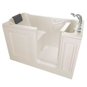 Acrylic Luxury Series 60 in. x 32 in. Right Hand Drain Walk-in Soaking Bathtub in Beige