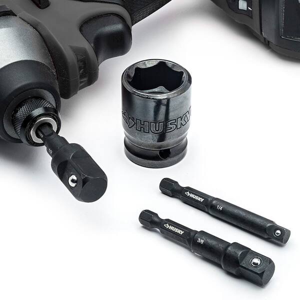 BlueSpot 8pc Impact Socket Converter Reducer Adapter Set 1/2" 1/4" 3/8" 3/4" EBa