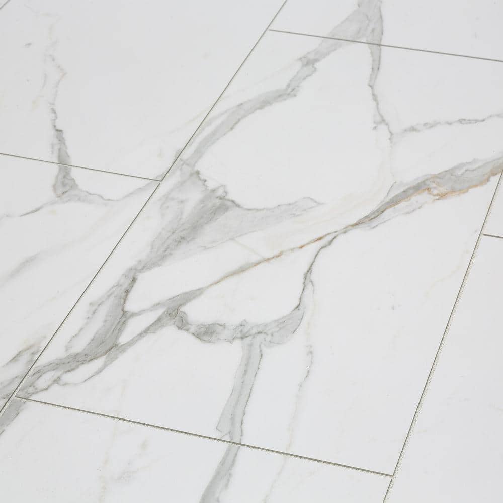 Carrara Marble 32" x 60" x 78" Vinyl Shower Surround Kit