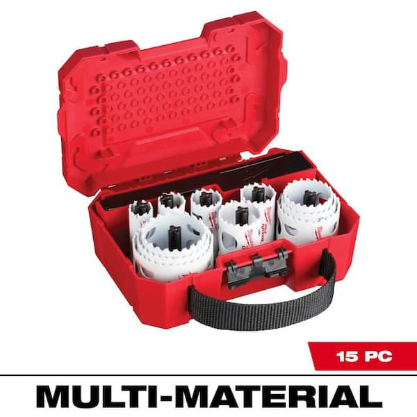 Milwaukee Hole Dozer General Purpose Bi-Metal Hole Saw Set (15