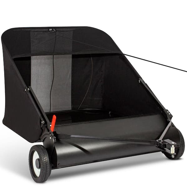 42 in. 21 cu. ft. Tow Lawn Sweeper for Leaves and Grass