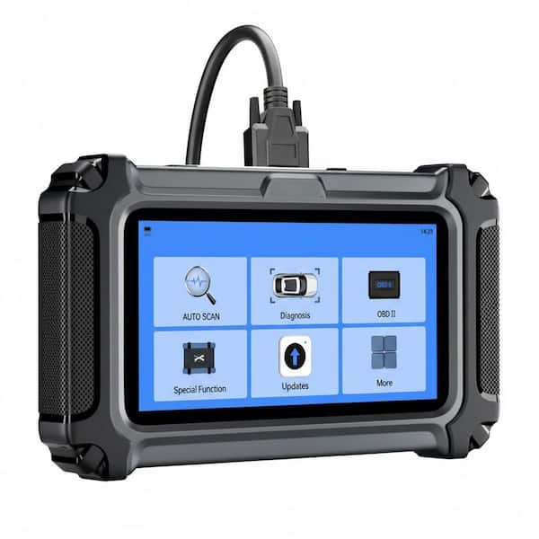 Automotive OBD2 Scanner 16 Reset Functions AC/DC Digital Diagnostic Tool Engine ABS SRS Transmission D5S