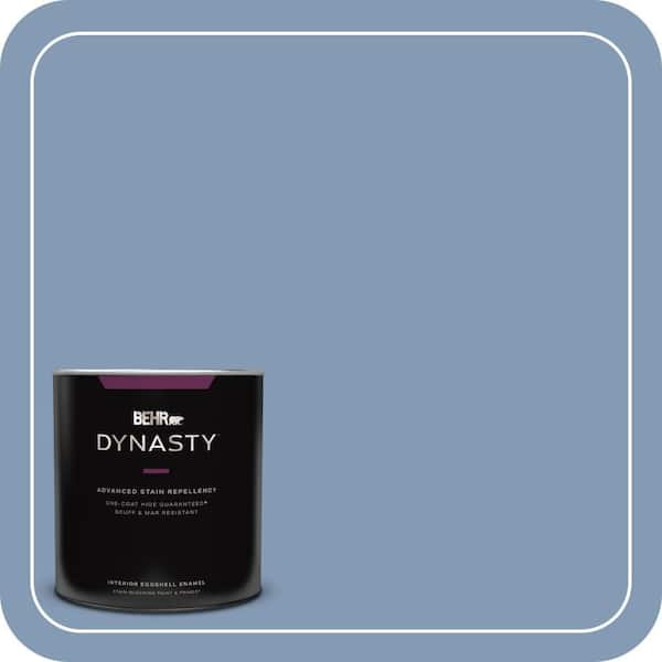 BEHR DYNASTY 1 qt. #MQ5-51 Mystery One-Coat Hide Eggshell Enamel Interior Stain-Blocking Paint and Primer