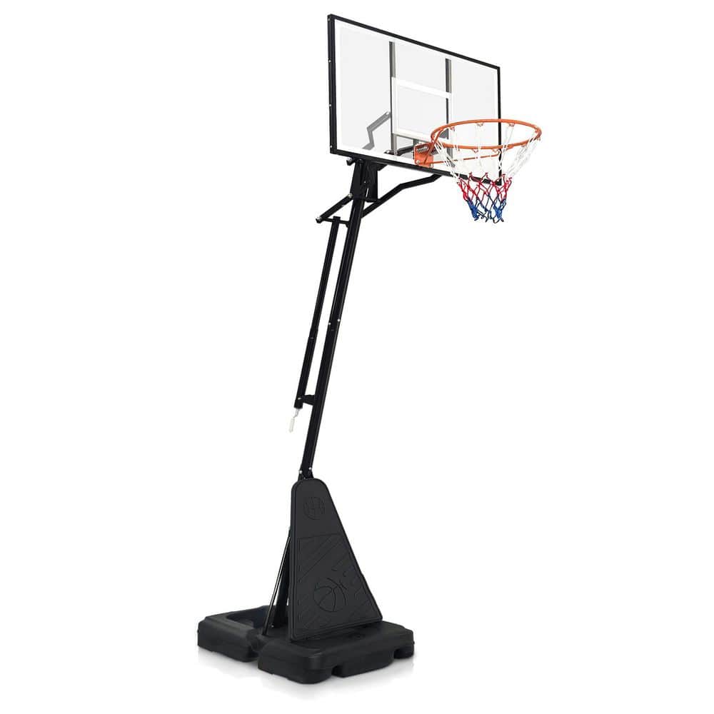 美品 WHAT WE WANT × Geek Field _ GOALSTAND Sudzendf Black 43.30 in. W Portable Basketball Hoop with