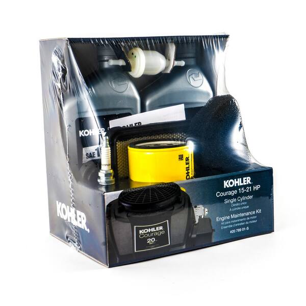 NEW COMPLETE KOHLER COURAGE TUNEUP SERVICE KIT PLUG FILTERS FITS MANY BRANDS NEW COMPLETE KOHLER COURAGE TUNEUP SERVICE KIT PLUG FILTERS FITS MANY BRANDS