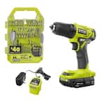 ONE+ 18V Cordless 3/8 in. Drill/Driver Kit with 1.5 Ah Battery, Charger, and Drill and Impact Drive Kit (40-Piece)