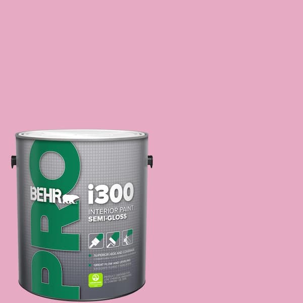 1 gal. #P130-3 Little Princess Semi-Gloss Interior Paint