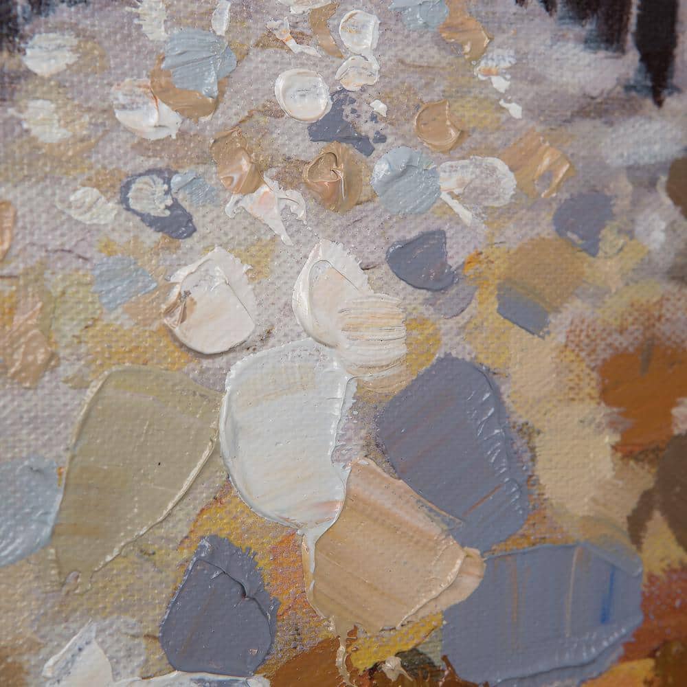 Autumn Pathway Acrylic Landscape on Canvas Artwork