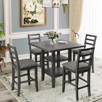 Counter Height 35 36 In Dining Room Sets Kitchen Dining Room Furniture The Home Depot