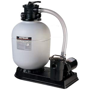 Pro Series 16 in. 1.40 sq. ft. Above Ground Pool Sand Filter with Power Flo Pump 1 HP