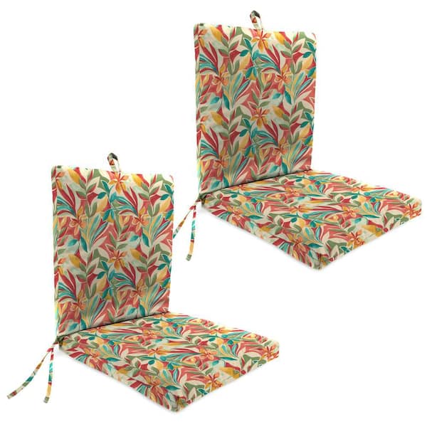 Jordan Manufacturing 44 in. L x 21 in. W x 3.5 in. T Rectangular Outdoor Dining Chair Cushion in Somap Sonoma (2-Pack)
