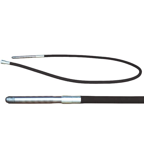 Tomahawk Concrete Vibrator with 10 ft. Flex Shaft Cable Whip 2 in. Head 12000 VPM