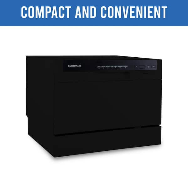Farberware Professional Portable Countertop Dishwasher - Black