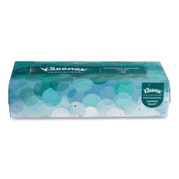 Kleenex® Facial Tissue Cube 60042-2 Ply Face Tissue - 4 Tissue Boxes X 80  Facial Tissues - Sheet Size 20 X 20 Cm (320 Facial Tissues)