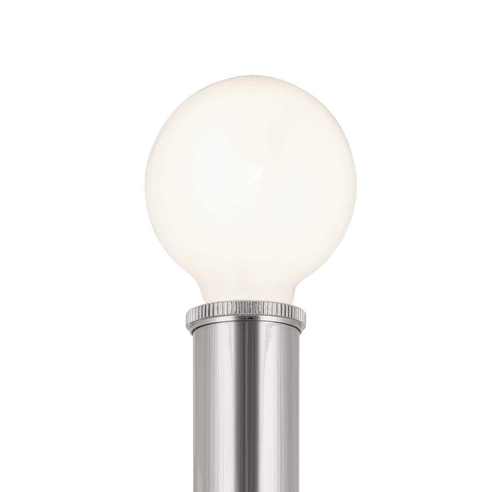 Torche Polished Nickel 2-Light Wall Sconce