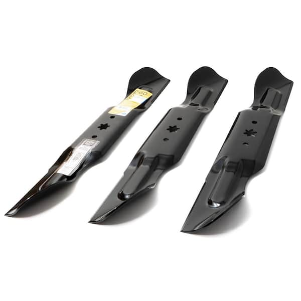 Cub Cadet Original Equipment High Lift Blade Set for Select 50 in. Riding  Lawn Mowers with 6-Point Star OE# 942-04053C, 742-04053C 490-110-C123 - The  Home Depot