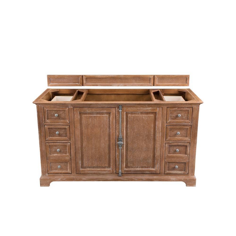 Providence 60" Light Wood Freestanding Single Vanity