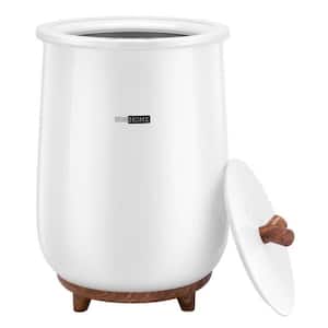 20L Electric Towel Warmer Bucket with Timer and Temperature Settings in White