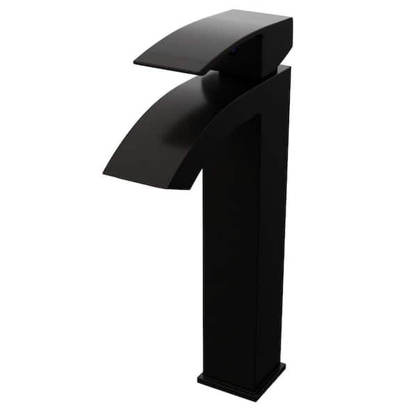 Steger Modern Watersaver Single Hole Single-Handle Bathroom Faucet in Oil Rubbed Bronze