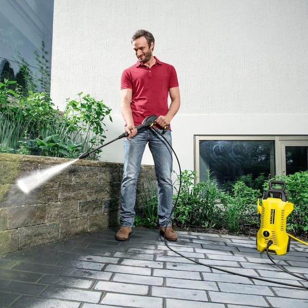 Karcher 1.673-609.0 1700 PSI 1.45 GPM K 2 Power Control Cold Water Electric Pressure Washer Plus Vario and DirtBlaster Spray Wands - 3