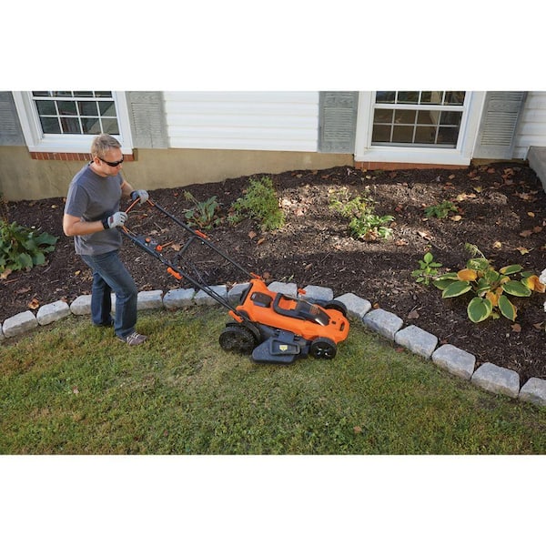 BLACK+DECKER 40V MAX Lithium-Ion Cordless 20 in. Walk Mower and Hedge  Trimmer Combo Kit (2-Tool) with 2.5Ah Batteries and Charger CM2040LHT2436B  - The Home Depot