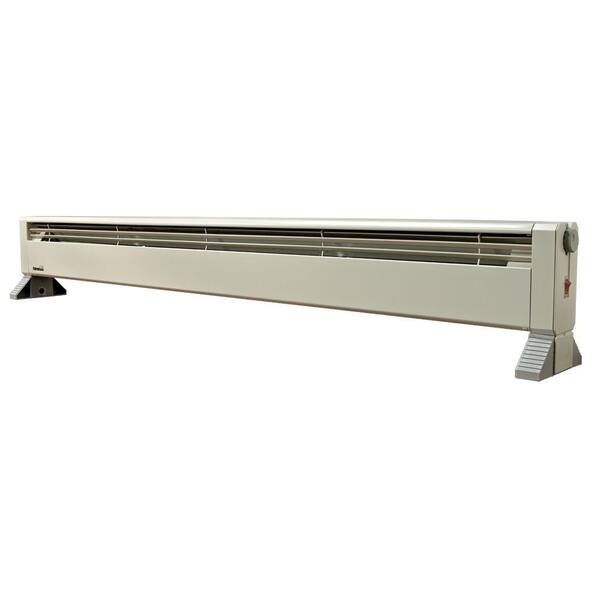 Fahrenheat 34 in. 750-Watt 120-Volt Hydronic Portable Baseboard Heater with Thermostat