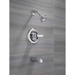 Classic Single-Handle 5-Spray Tub and Shower Faucet in Chrome (Valve Included)