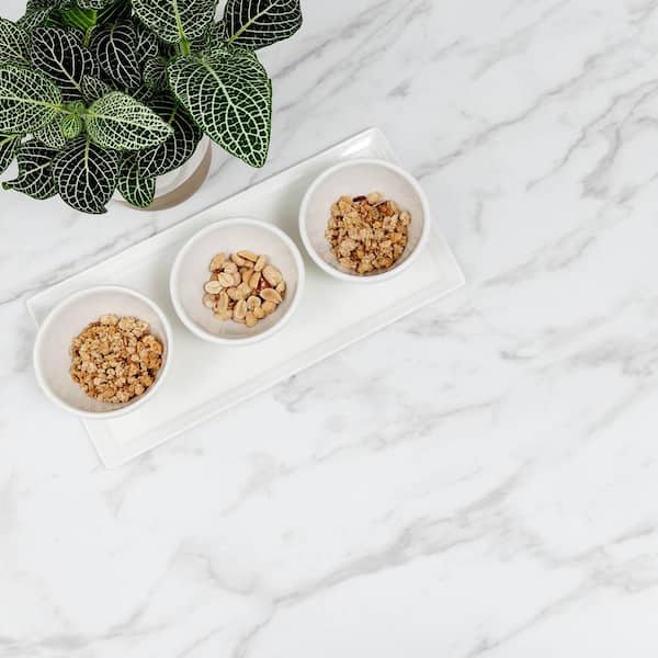 Hampton Bay 4 ft. Straight Laminate Countertop in Textured Anzio 