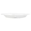 Dart Concorde 6 Inch White Styrofoam Plates 1,000/Case, 6PWC