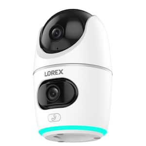 2K Dual Camera Pan/Tilt Indoor Security Camera